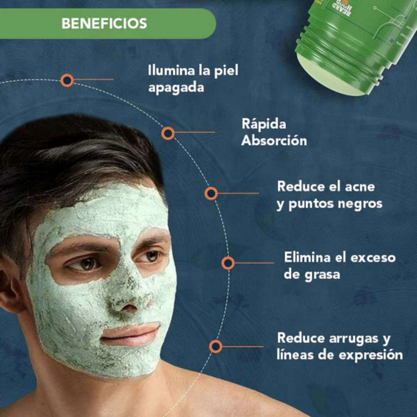 ORANOI® MASCARILLA ANTI ACNÉ - TE VERDE