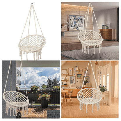 Silla Hamaca de Macramé